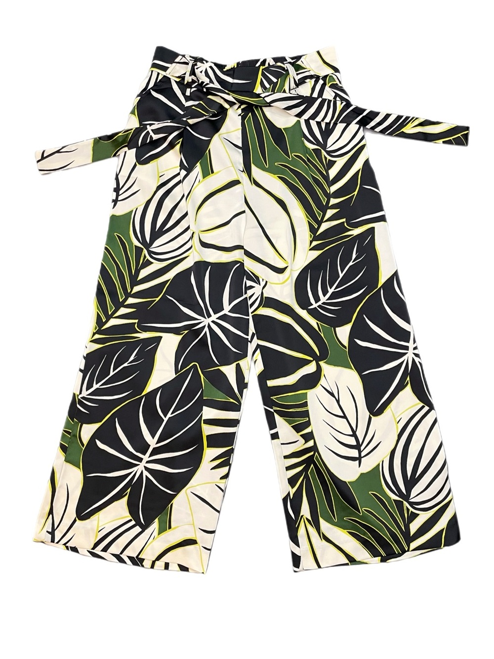 Maison d’ Amelie Paris Wide Leg Pants Belted Women’s Size Small